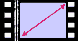 Bilddiagonale als Maß der Normalbrennweite