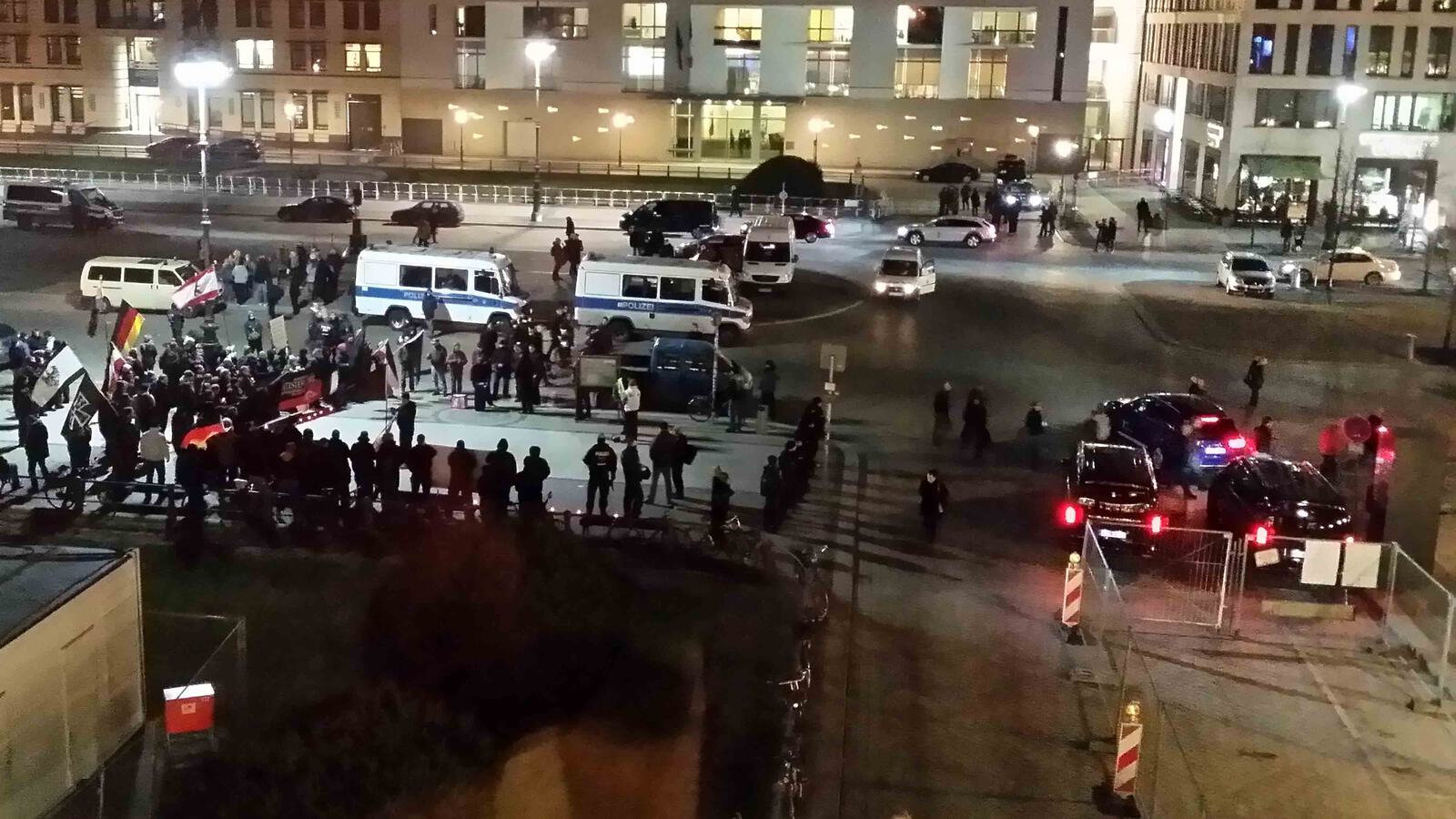 Polizei Brandenburger Tor 4000