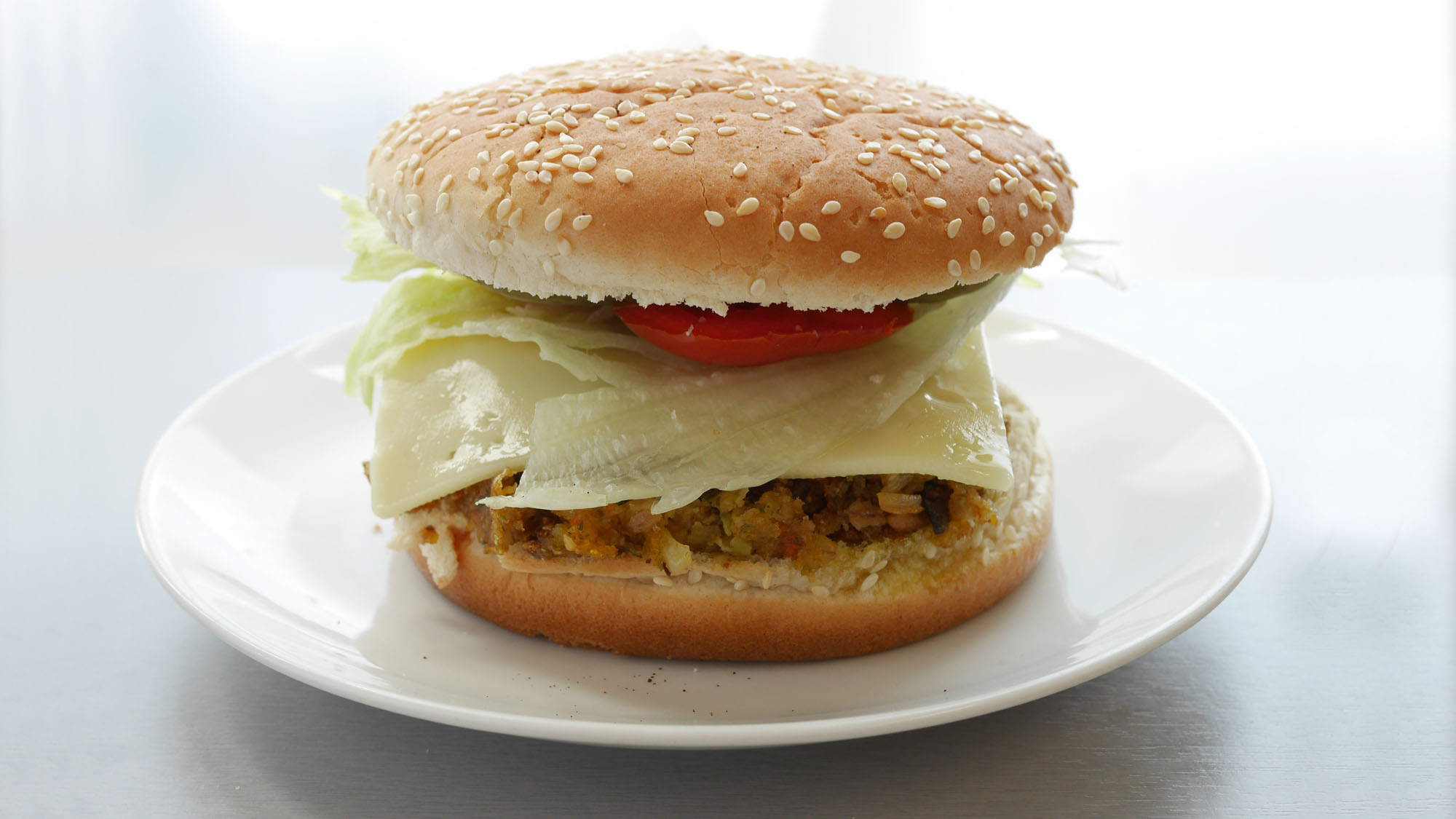 Food-Styling Burger perfekt