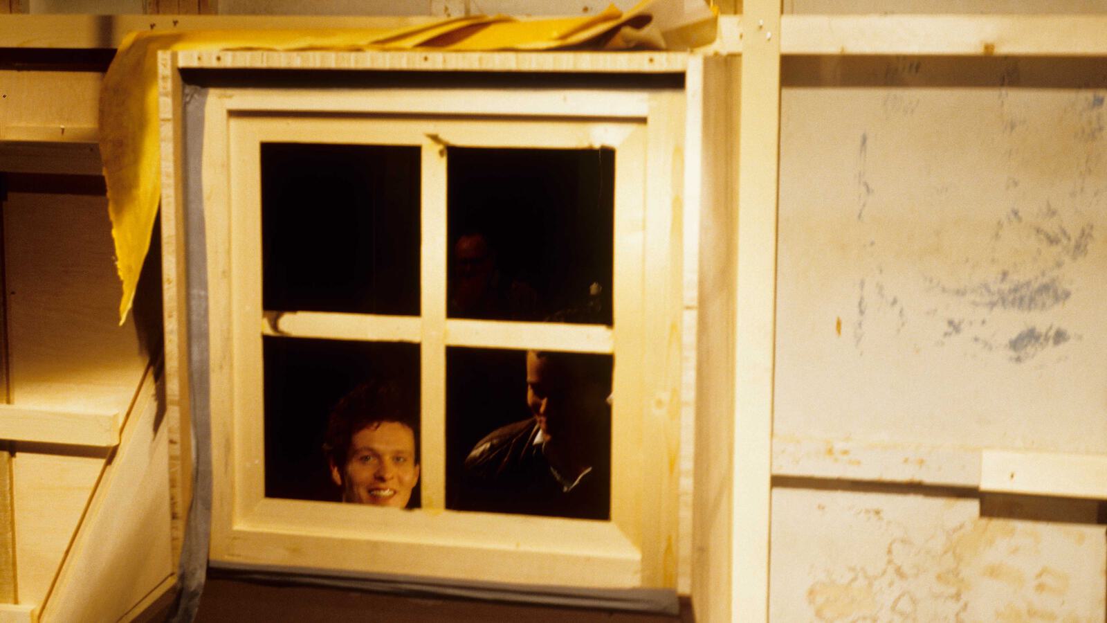 Lichtaufbau im Studio