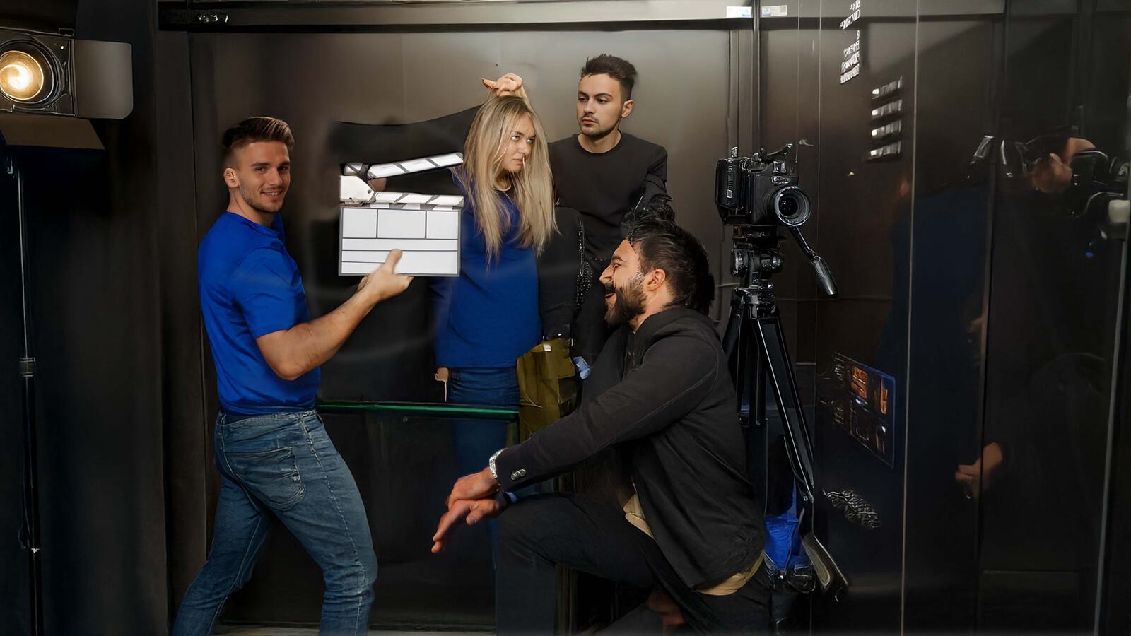 Aufzug Filmteam 1 5000