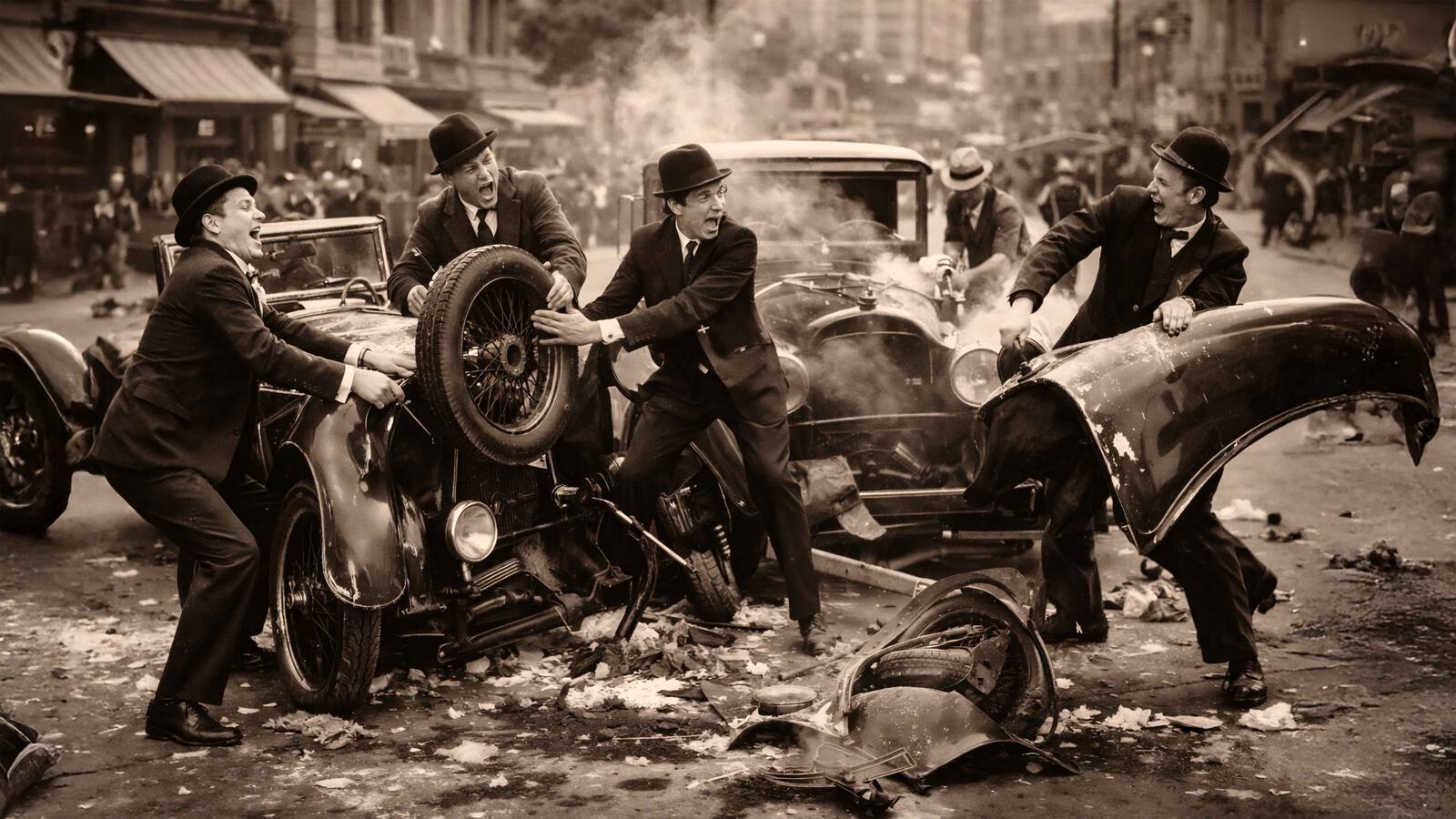 Slapstick Autokampf 5000