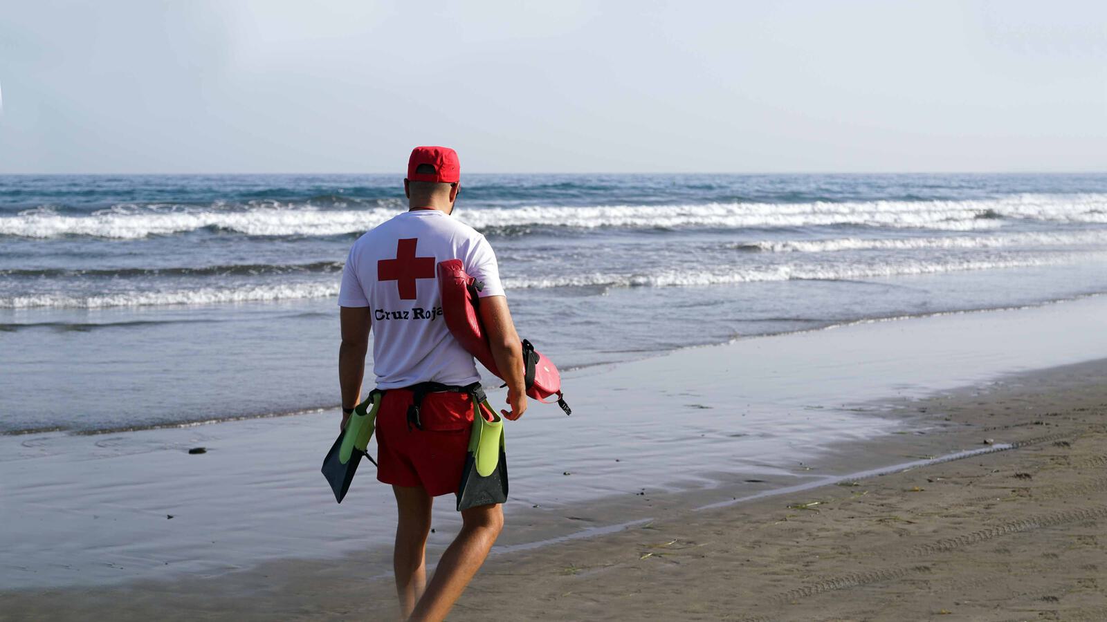 Strand Rettungsschwimmer