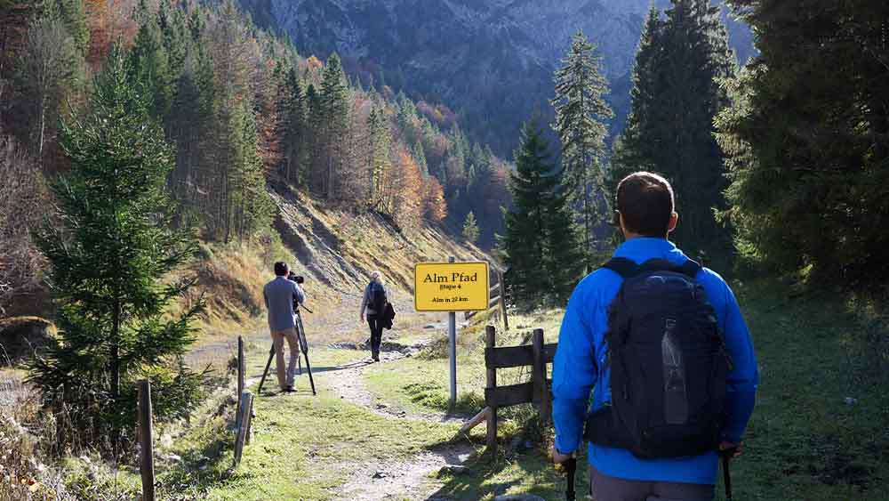 Wandern im Film 1000