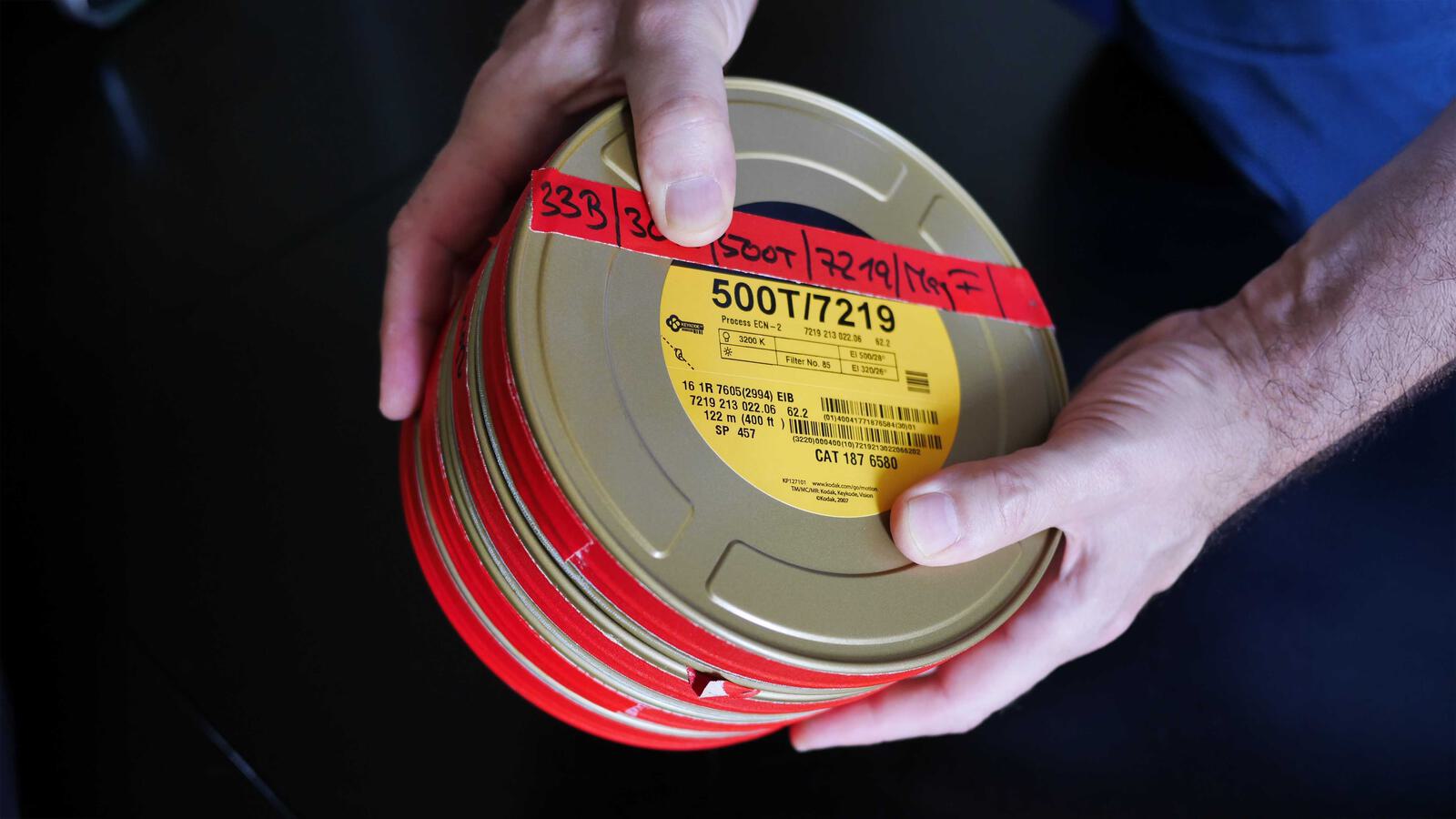 Filmdosen mit Rohfilm