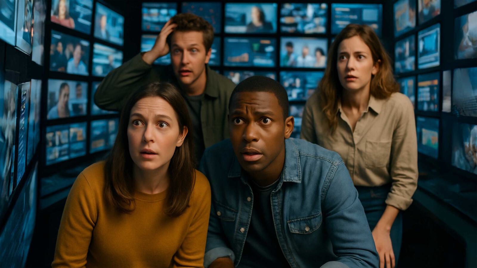 Bildschirme Menschen 5000