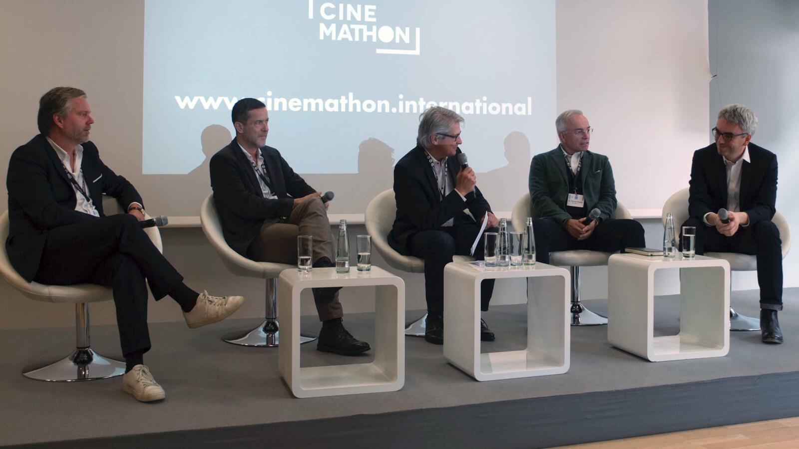 Teilnehmer des Cinemathon Workshops