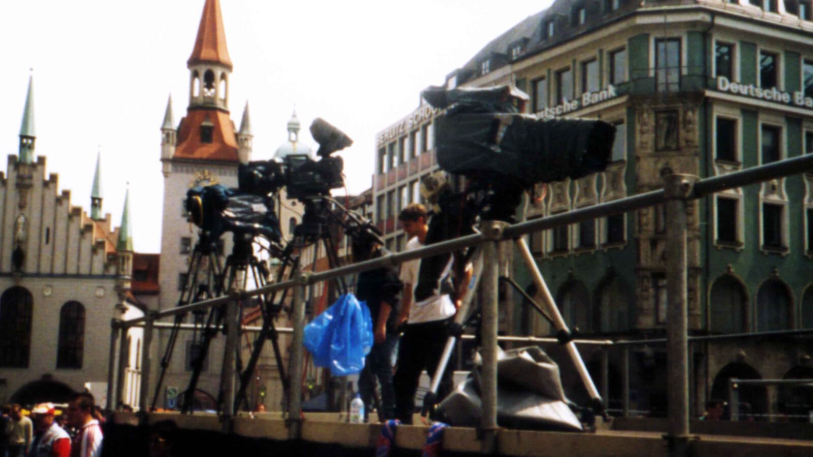 Fernsehaufzeichnung über mehrere Kameras