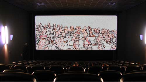 Kino Zuschauer Collage 500