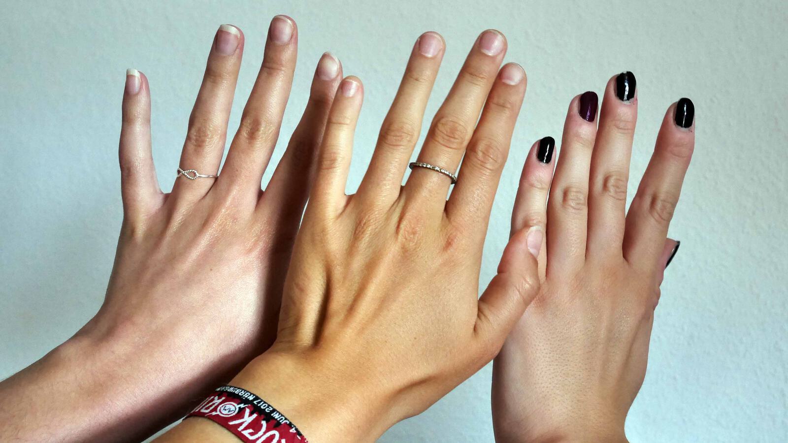 Hände und Hautfarbe