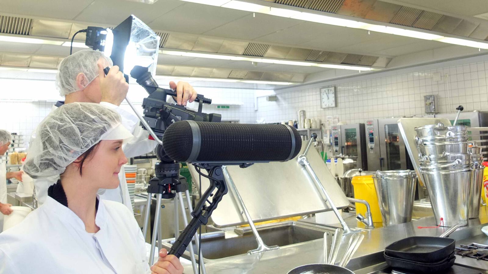 Imagefilmdreh in Großküche