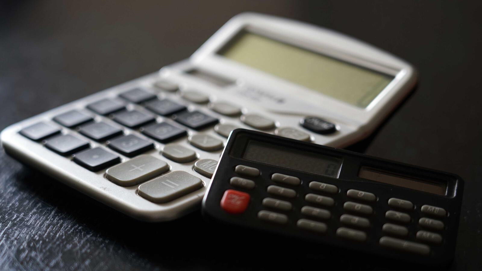 US Fahne mit Rechnern