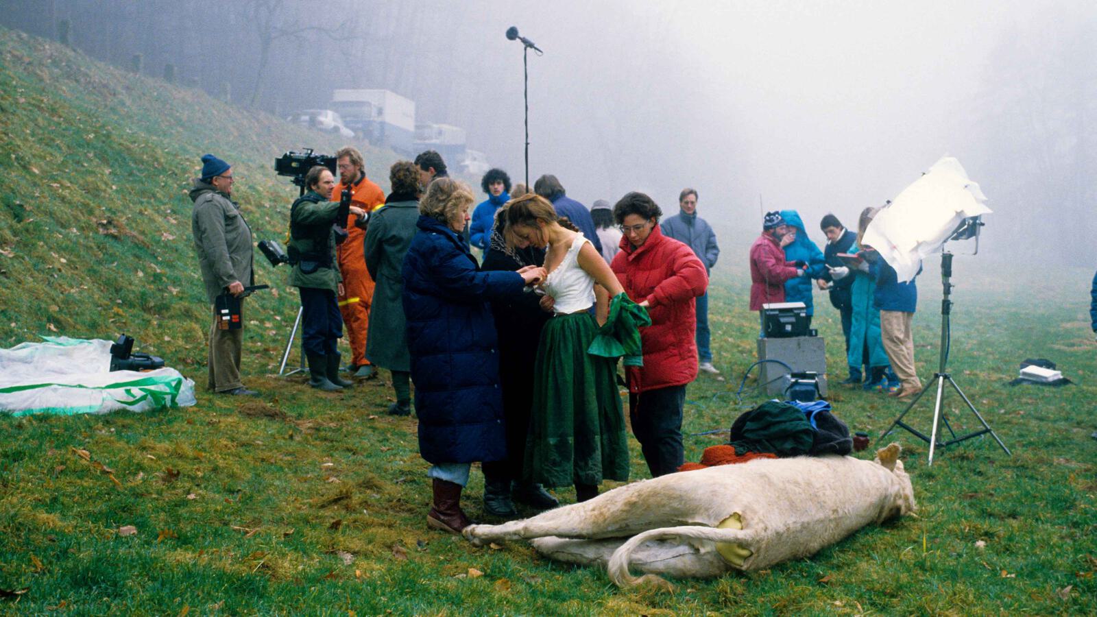 Dreharbeiten zu 'Franta'