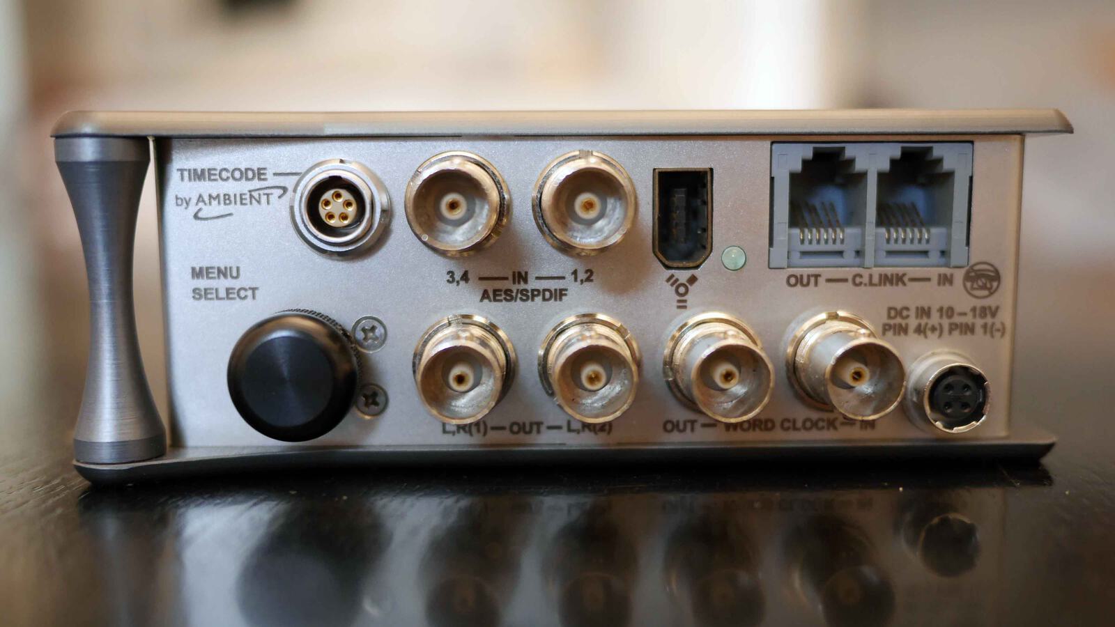 Sound Device Ausgänge