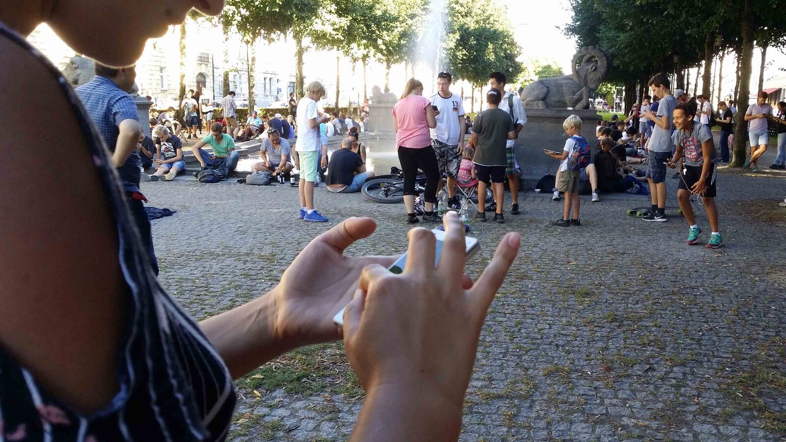 Handy am Bordeauxplatz