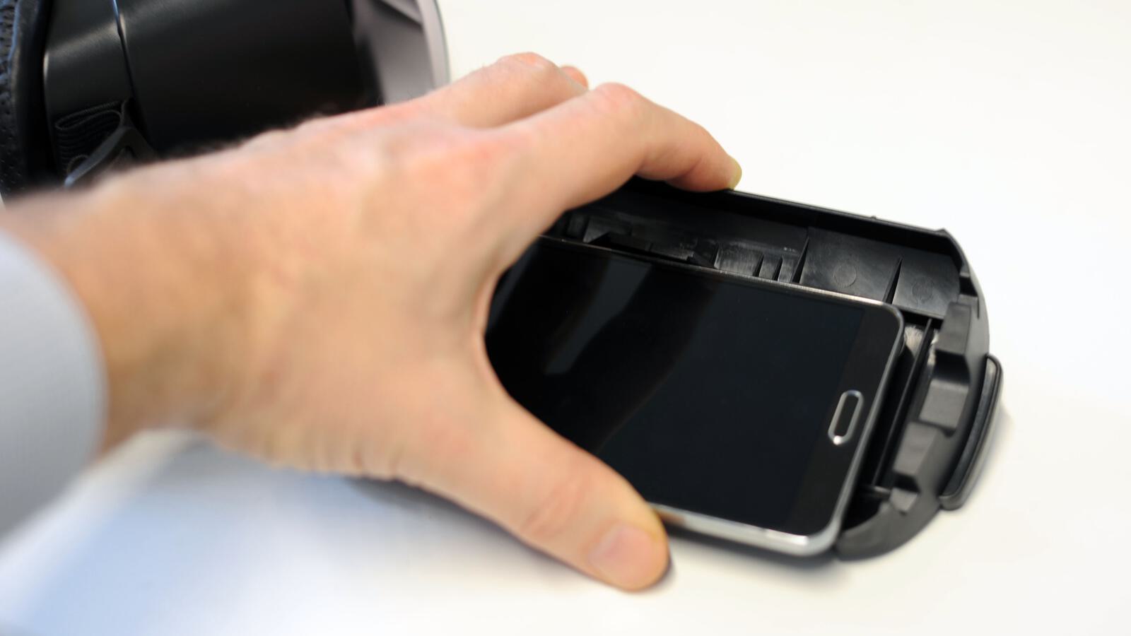 Gear VR Brille und Handy