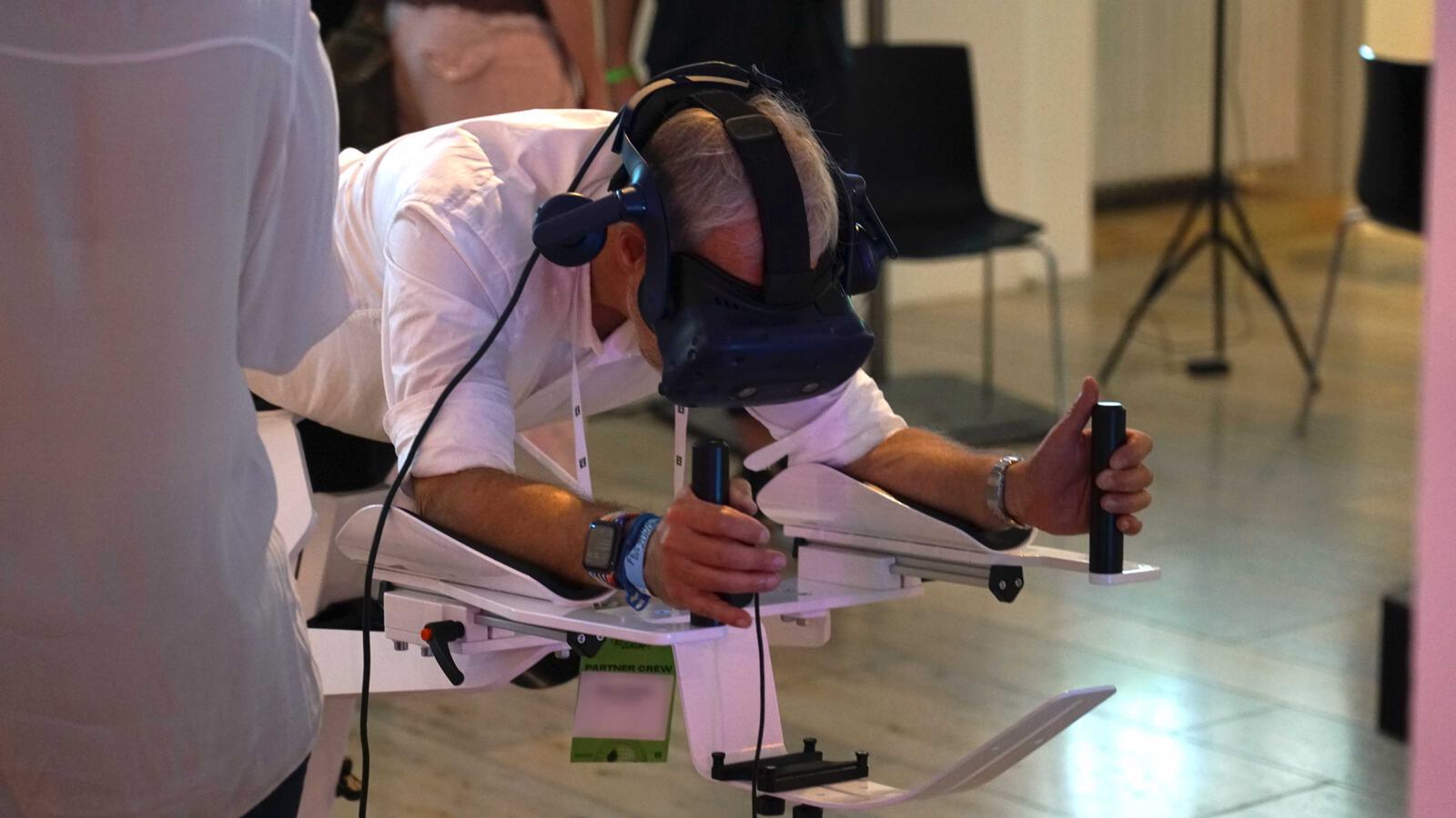 Zukunftsfestival 8 Flugsimmulator 4000