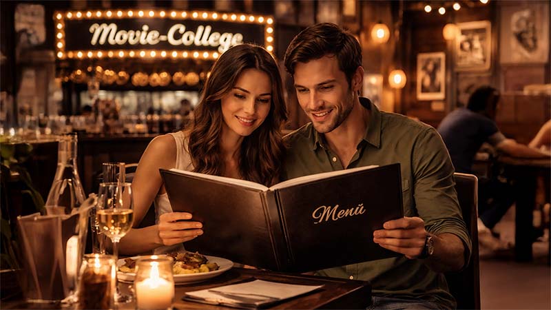 Menue Movie College 800