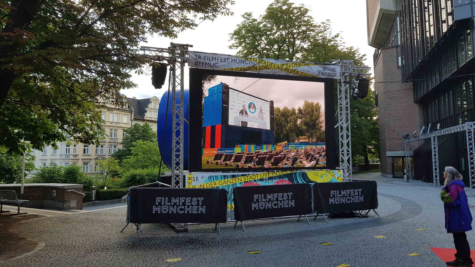 Innenhof Gasteig 21 4000