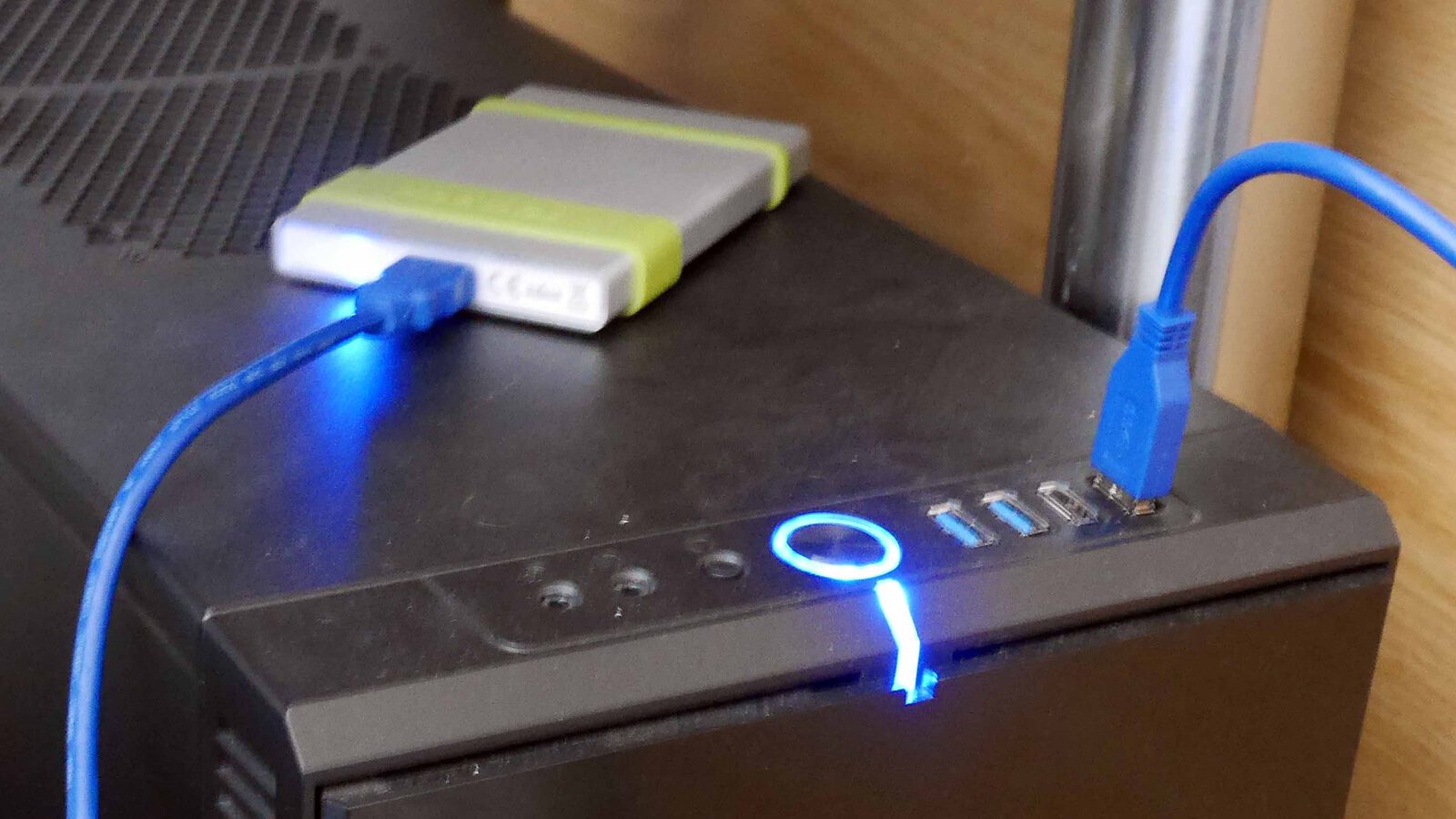 Anschlüsse eines Comouters