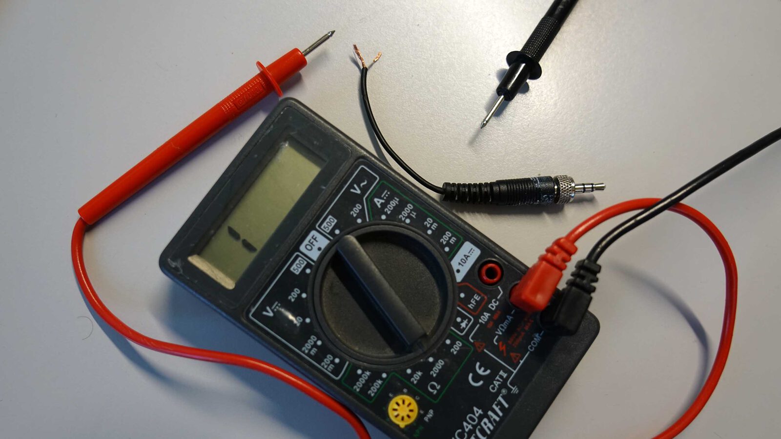 Lavalier Stecker 4 Messen 3000