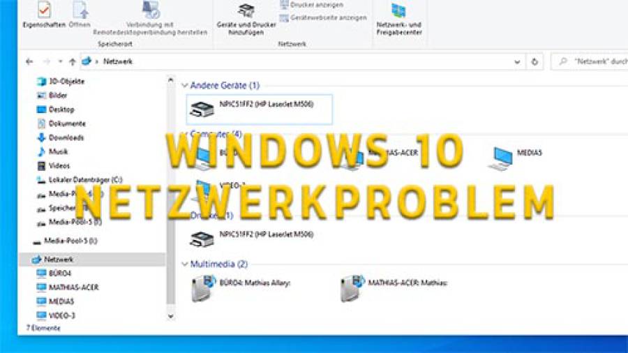 Windows Netzwerkproblem